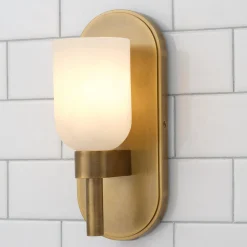 Aurind Bath Sconce - Alabaster