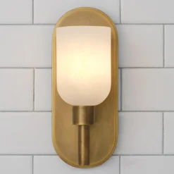 Aurind Bath Sconce - Alabaster