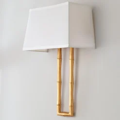 Bamboo Shade Sconce