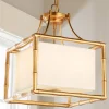 Bamboo Square Shade Pendant