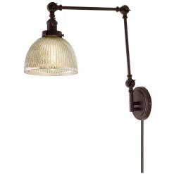 Banner Triple Joint Swing Arm - Mercury Glass Dome