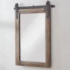 Barn Door Framed Mirror