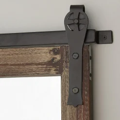 Barn Door Framed Mirror