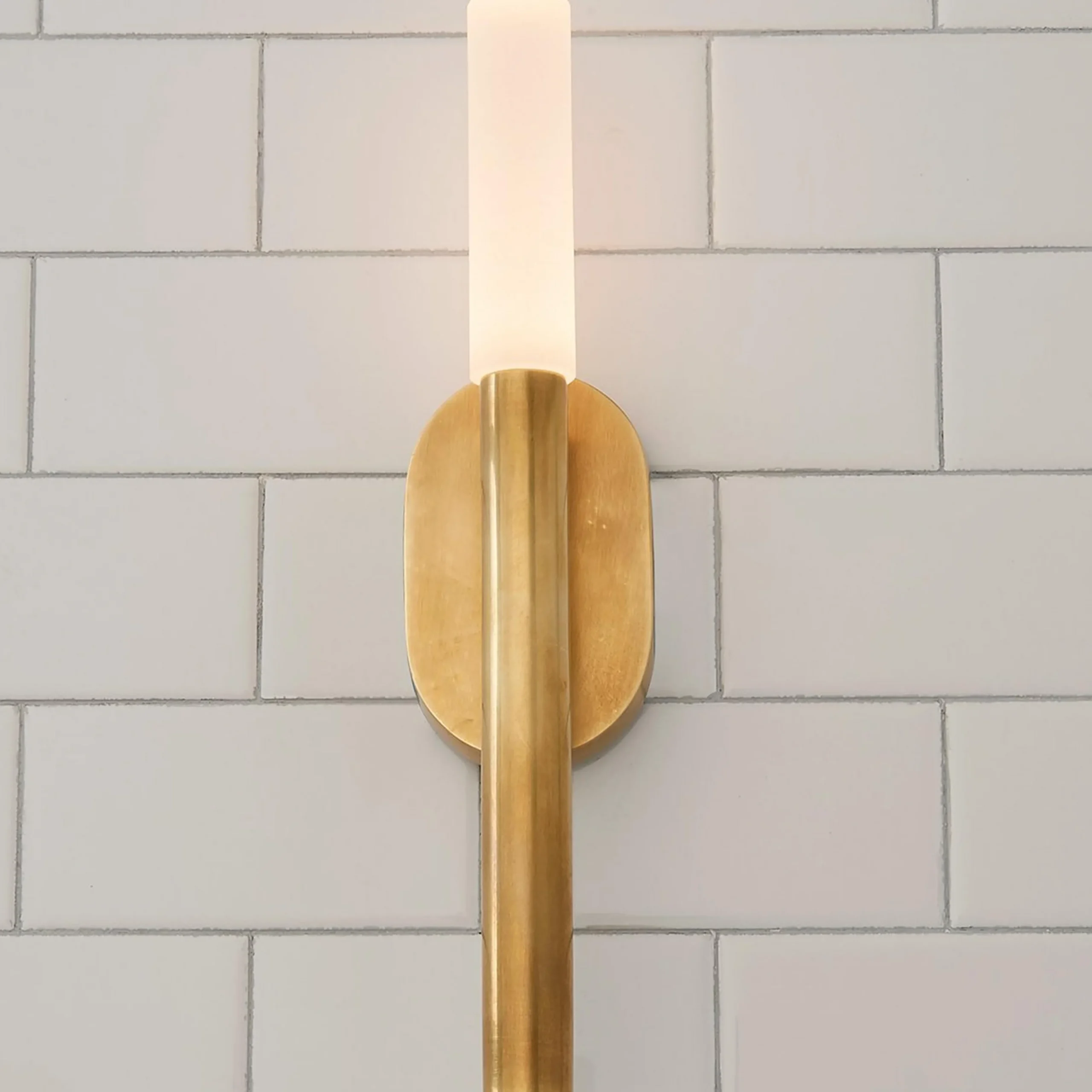 Bata Bath Sconce - Etched Crystal