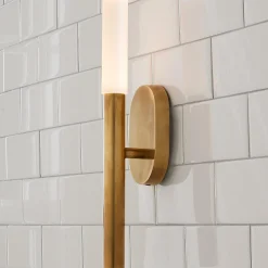 Bata Bath Sconce - Etched Crystal