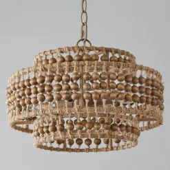 Beaded Bliss Drum Chandelier