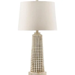 Beaded Obelisk Table Lamp