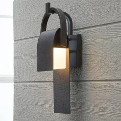 Bent Pocket Outdoor Sconce - 17"
