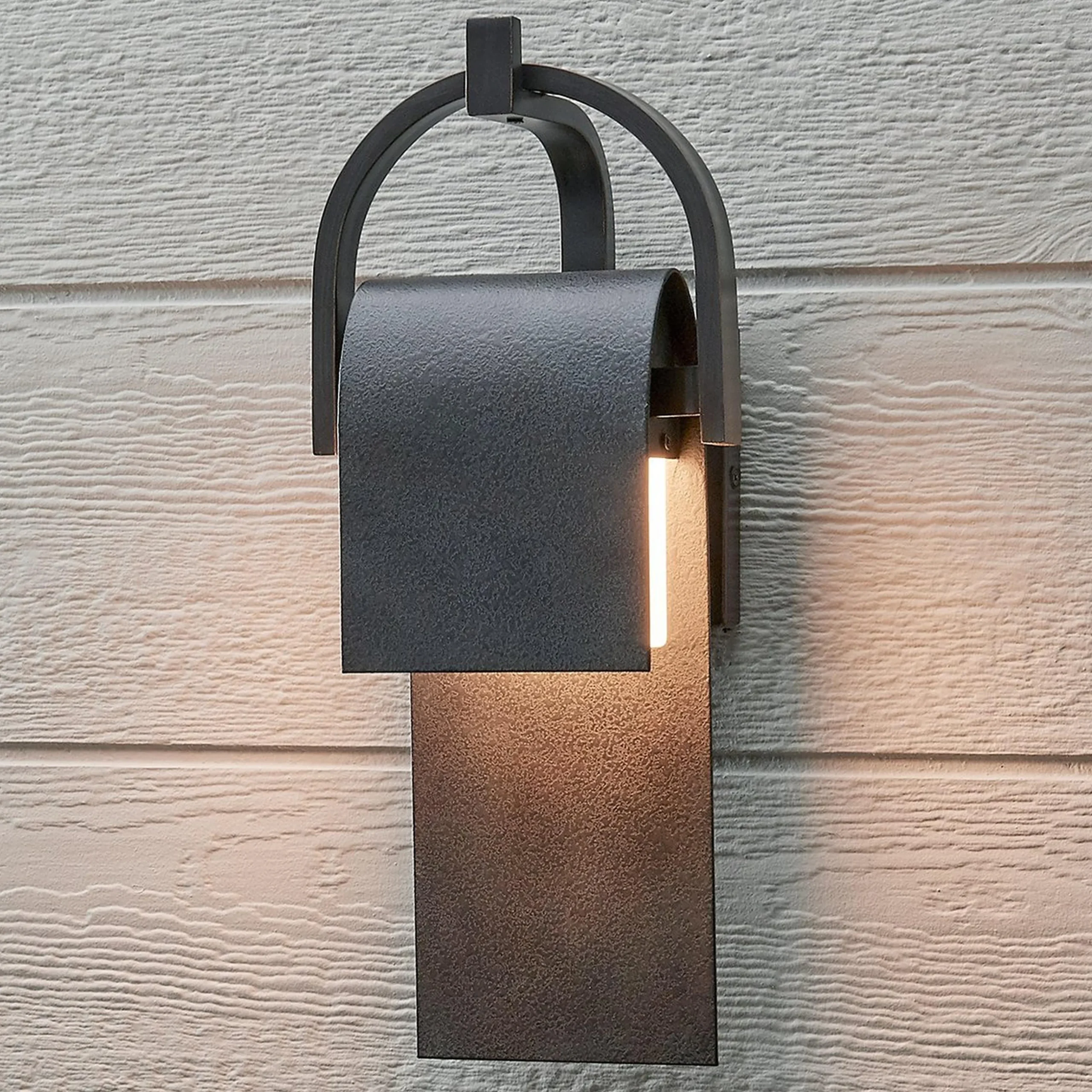 Bent Pocket Outdoor Sconce - 17"