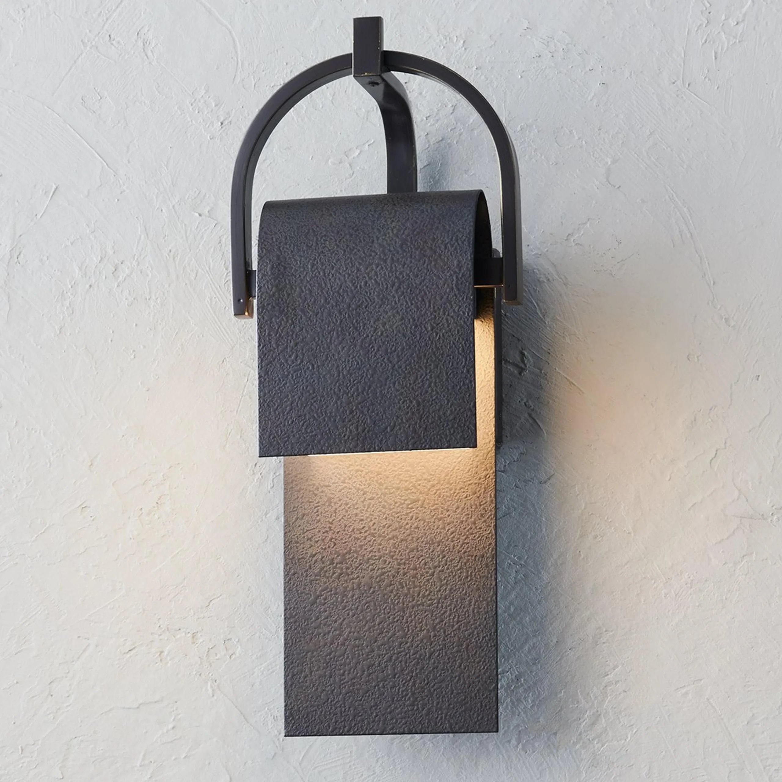 Bent Pocket Outdoor Sconce - 19"