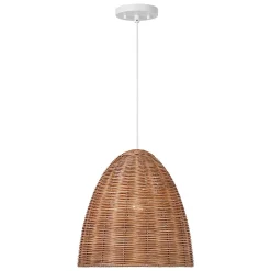 Bentlee Wicker Pendant - Small