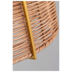 Bentlee Wicker Pendant - Small