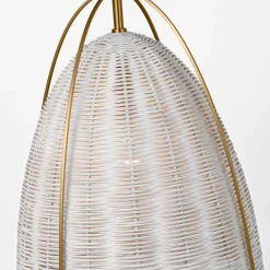 Bentlee Wicker Pendant - Small