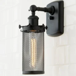 Bleecker Mesh Bath Sconce
