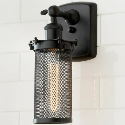 Bleecker Mesh Bath Sconce