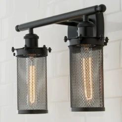 Bleecker Mesh Vanity Light - 2 Light