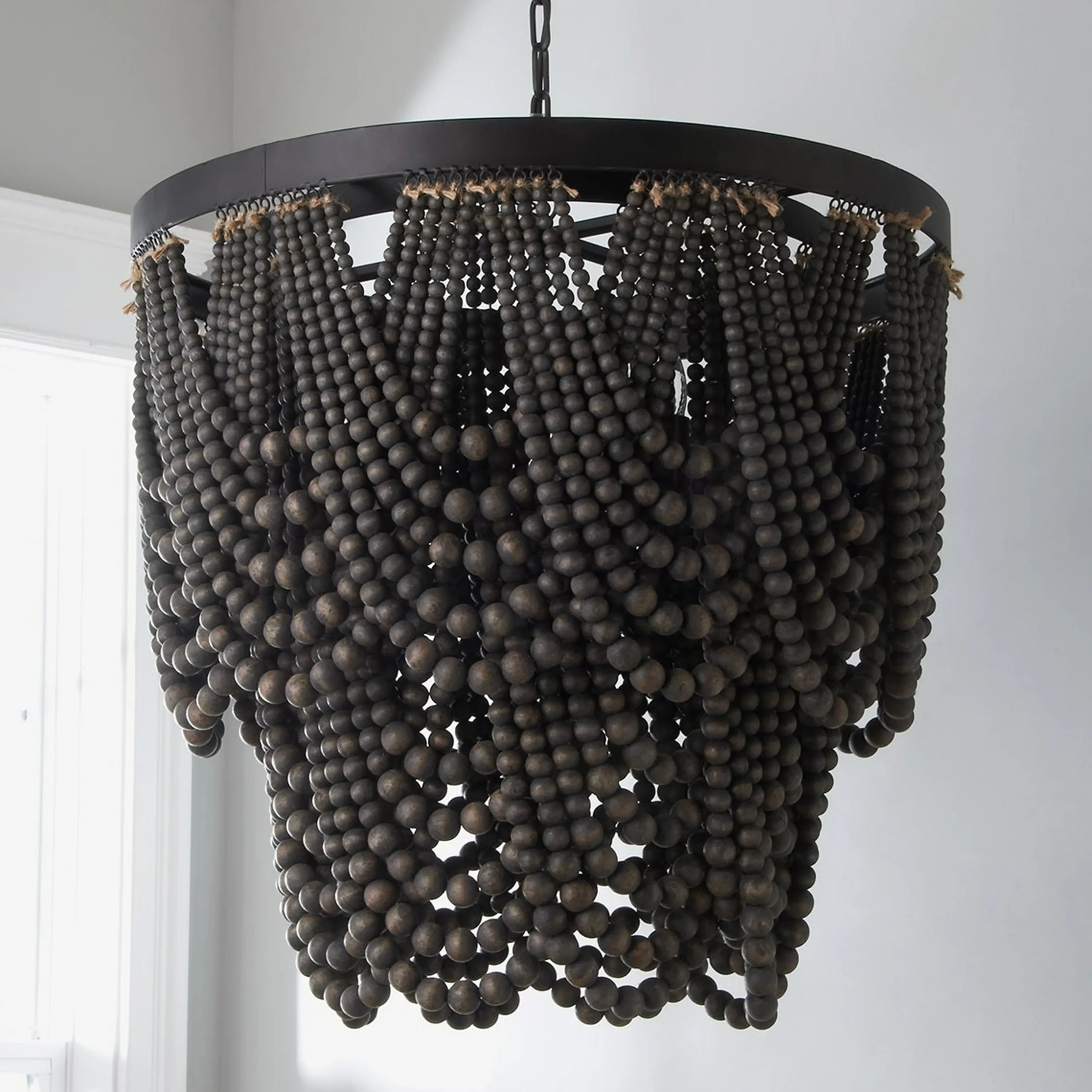 Bohemia Draped Bead Chandelier