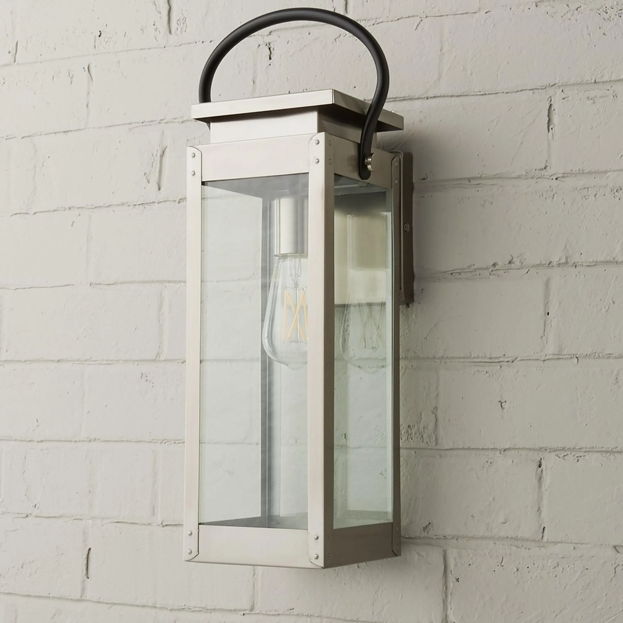 Bolted Box Outdoor Sconce - Medium
