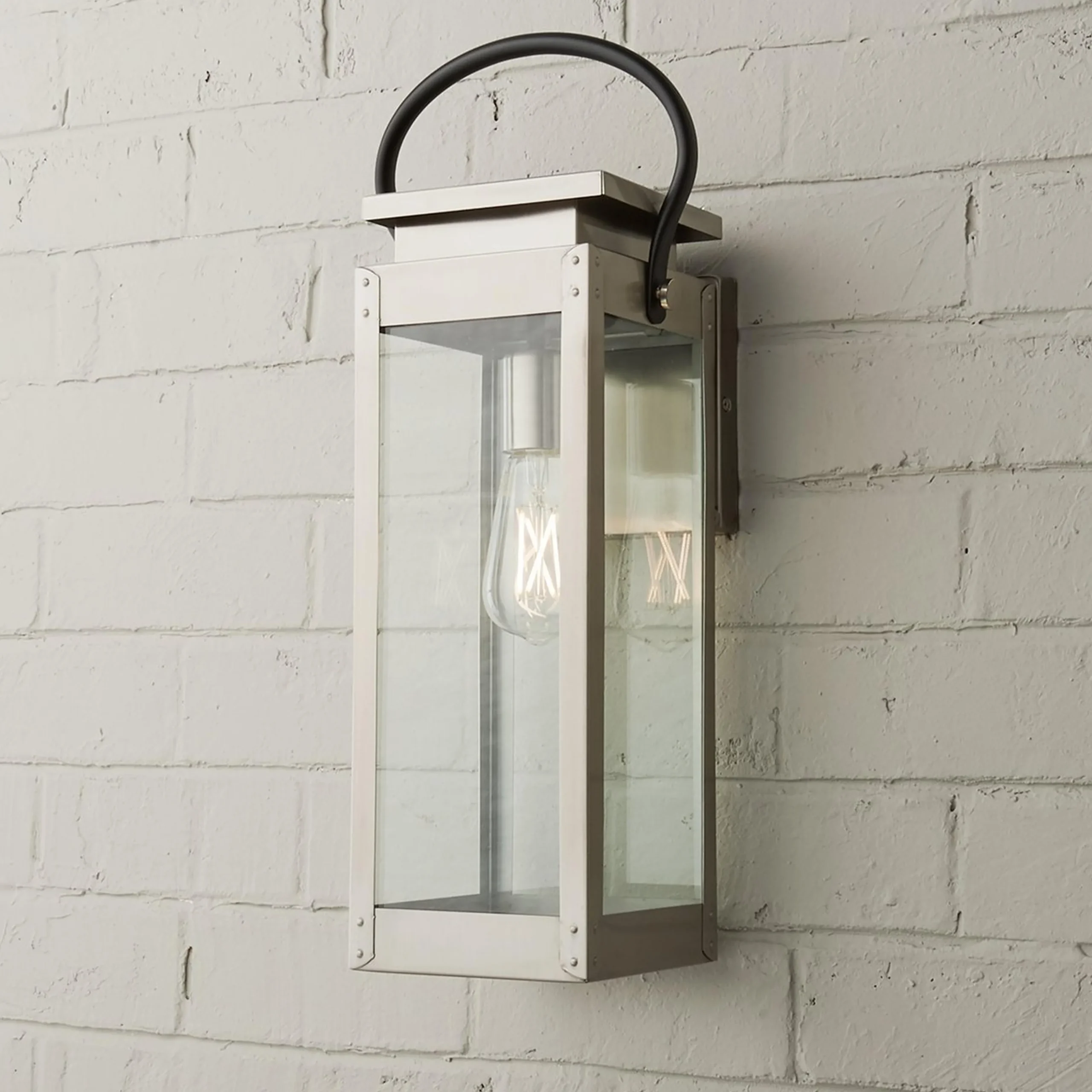 Bolted Box Outdoor Sconce - Medium