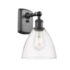 Branson Glass Bath Sconce - Clear