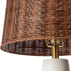 Bridget Rattan Table Lamp