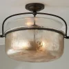 Brixham Semi-Flush Ceiling Light