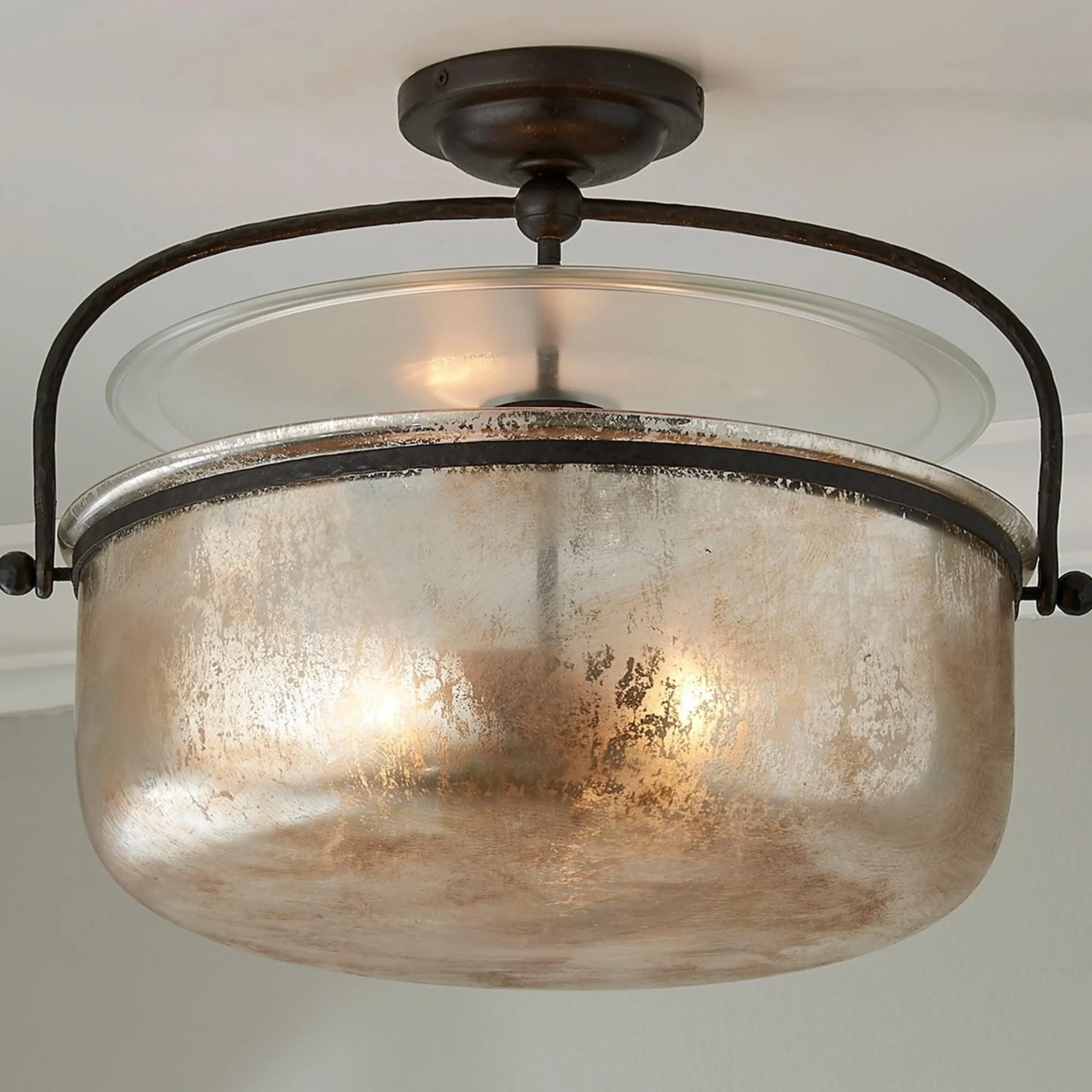 Brixham Semi-Flush Ceiling Light