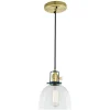 Bryce Pendant - Dome Clear