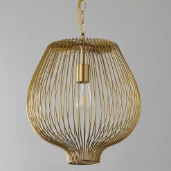 Bulbous Cage Pendant