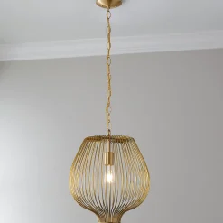 Bulbous Cage Pendant