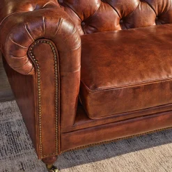 Cacao Chesterfield Sofa