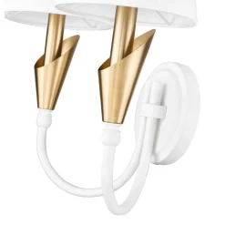 Callithyia Curved Double Sconce