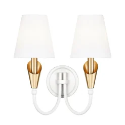 Callithyia Curved Double Sconce