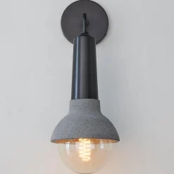 Capped Concrete Sconce