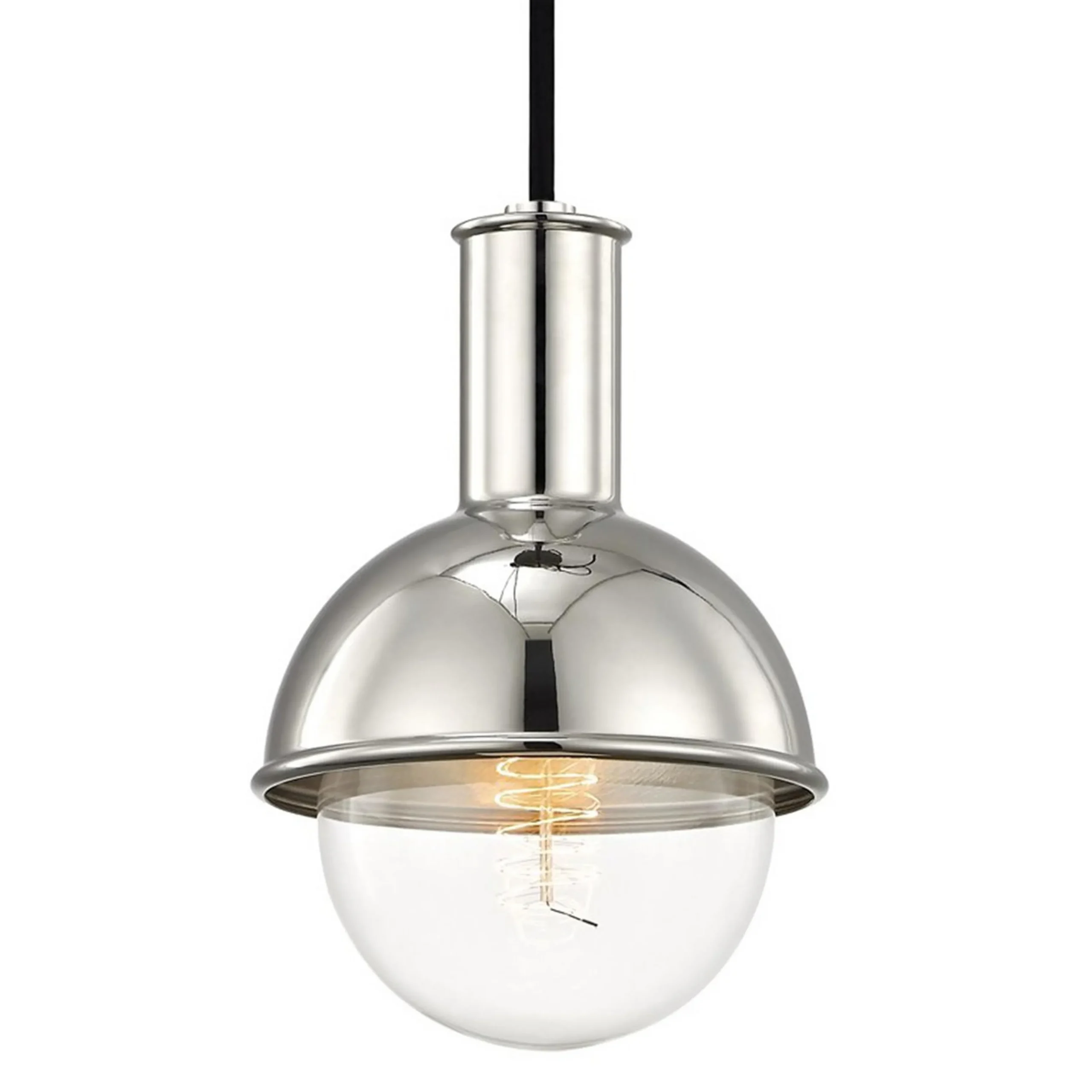 Capped Globe Pendant