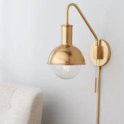 Capped Globe Swing Arm