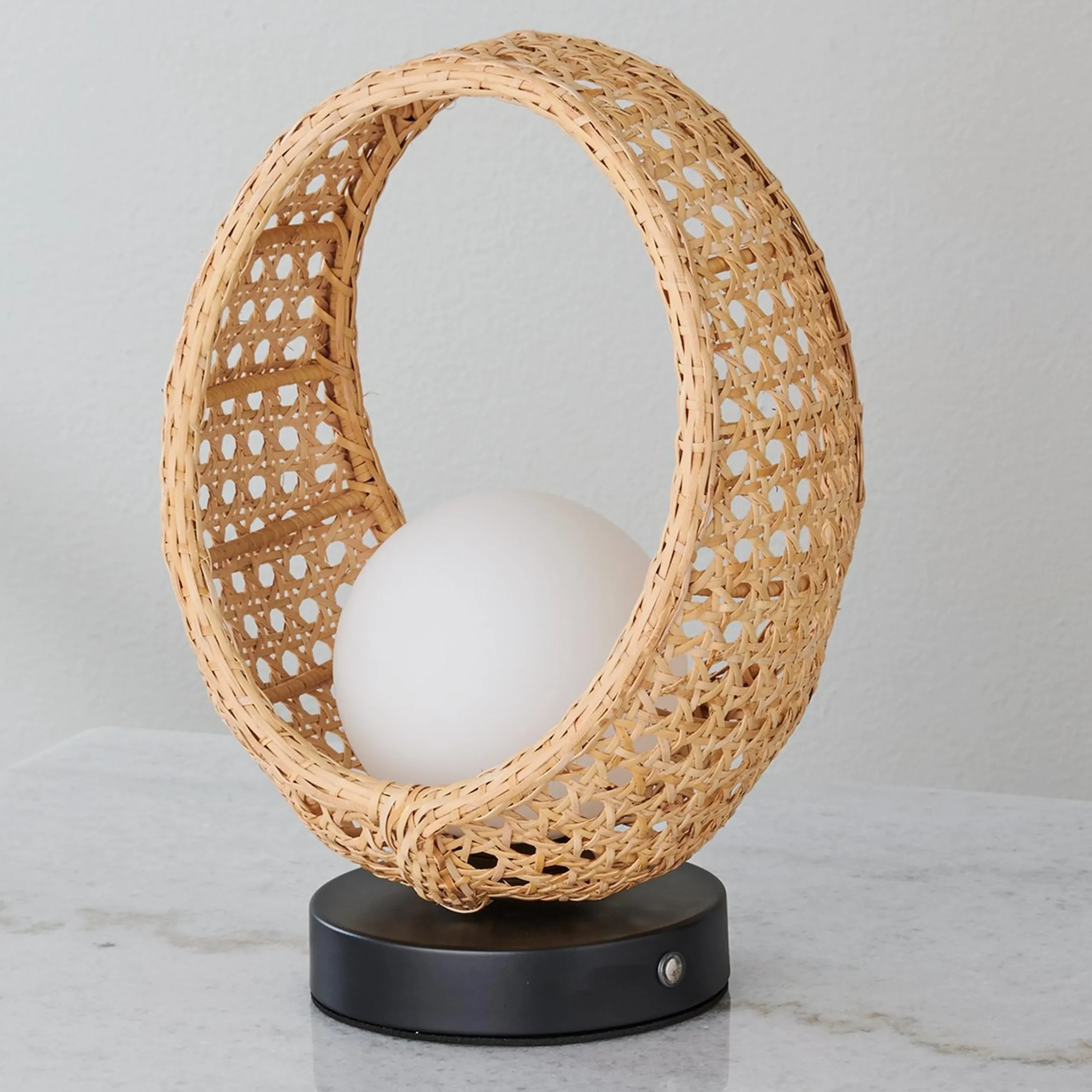 Caressed Globe Cordless LED Table Lamp
