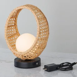 Caressed Globe Cordless LED Table Lamp