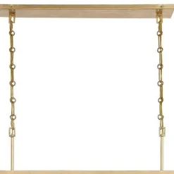 Cascading Crystals Island Chandelier - Rectangular