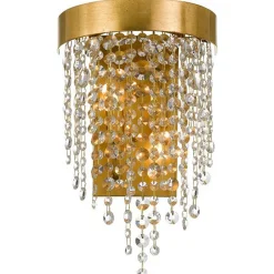 Cascading Crystals Sconce