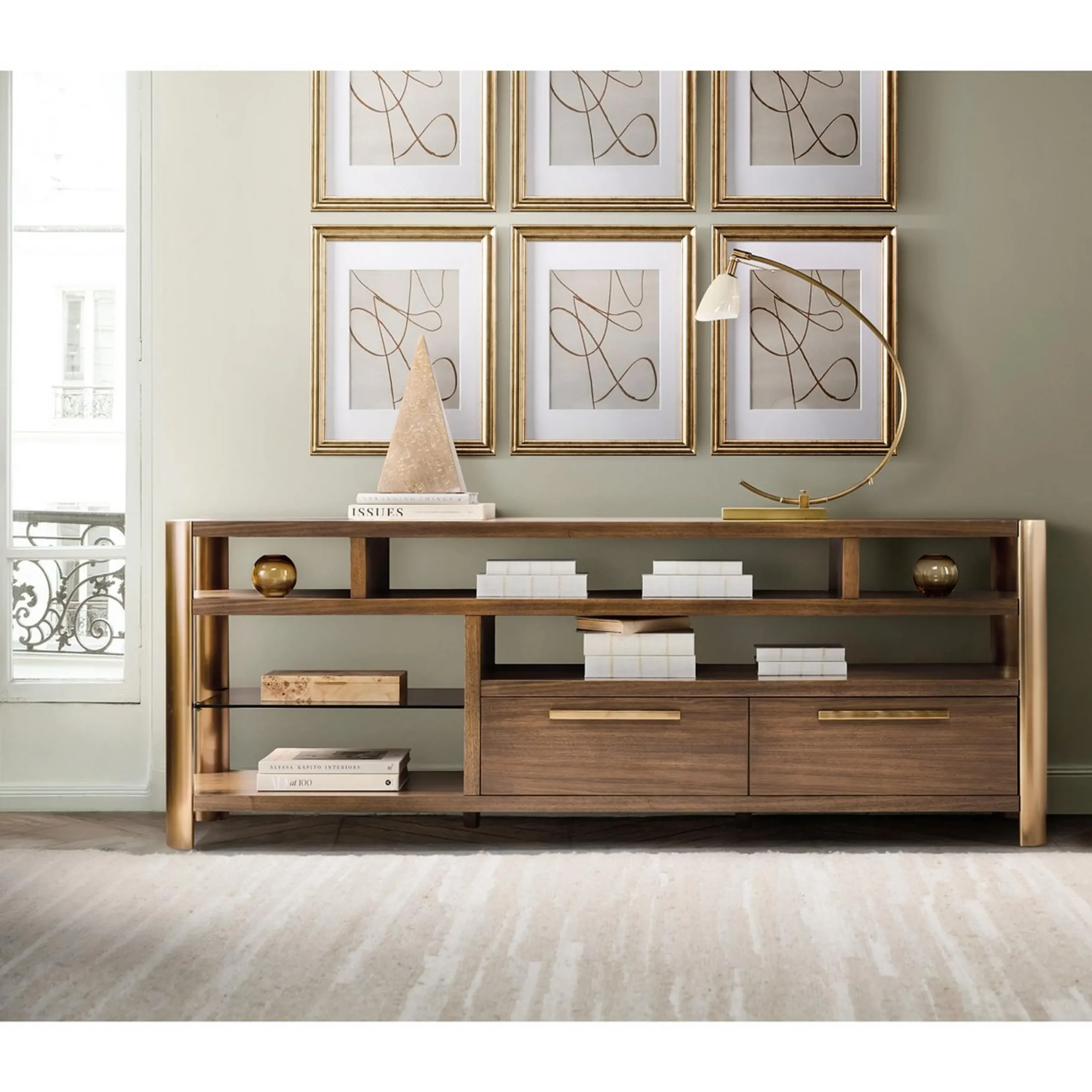 Cecily Low Open Shelf