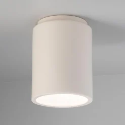 Ceramic Cylinder Ceiling Light - Matte