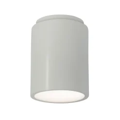 Ceramic Cylinder Ceiling Light - Matte