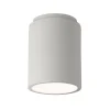 Ceramic Cylinder Ceiling Light - Bisque