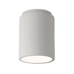 Ceramic Cylinder Ceiling Light - Bisque