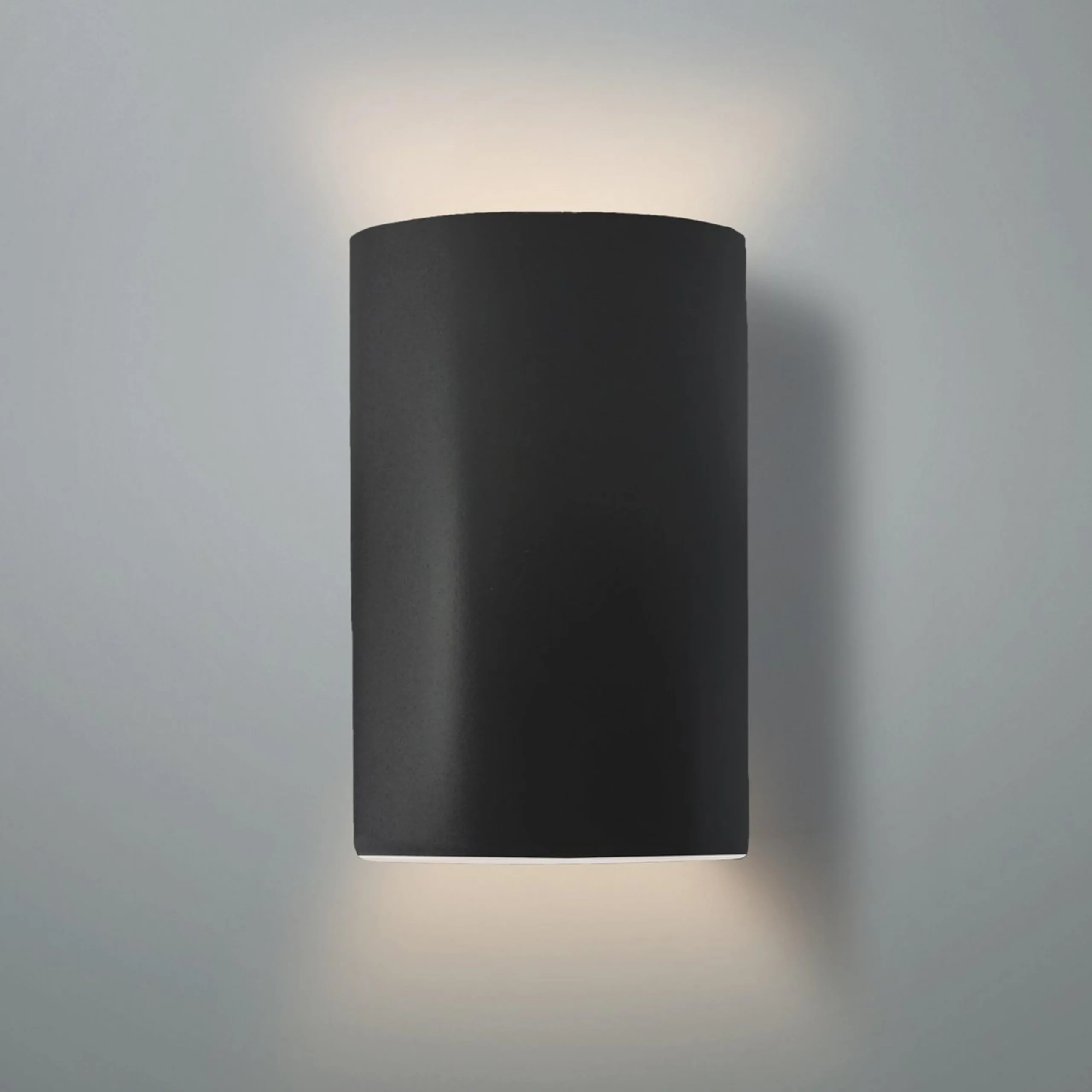 Ceramic Cylinder Sconce - Large - Matte