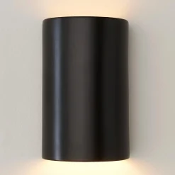 Ceramic Cylinder Sconce - Small - Matte