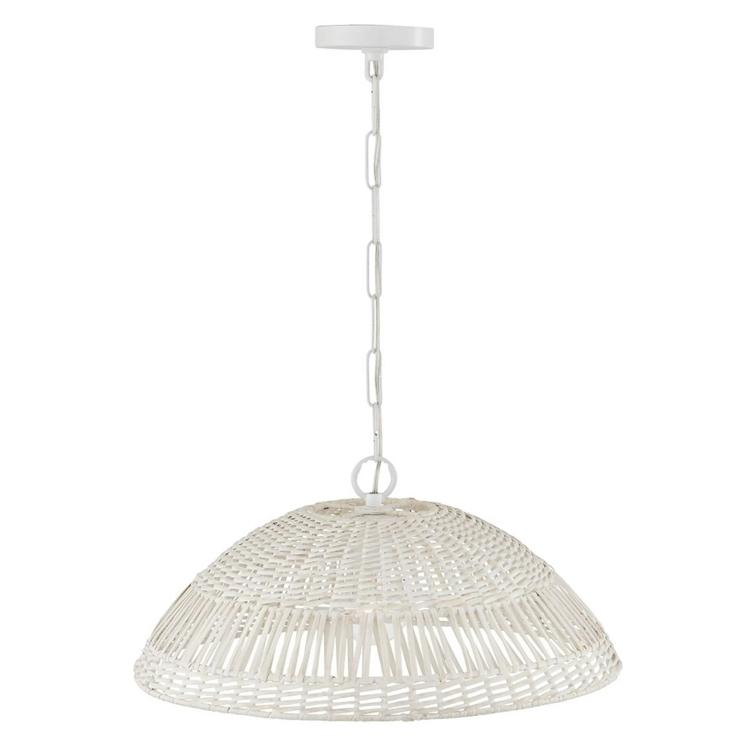 Channel Side Saucer Pendant