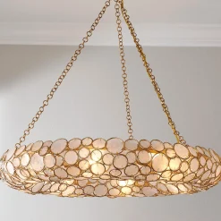 Charisma Capiz Convertible Chandelier