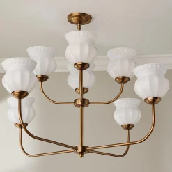 Chris Loves Julia Marlo Two-Tier Chandelier - 8 Light